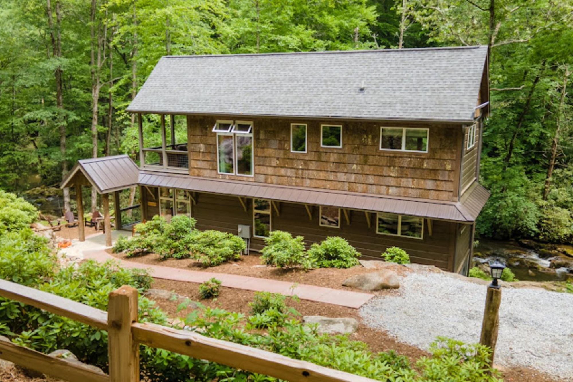 Creel Lodge At Middle Creek Otto Exterior foto